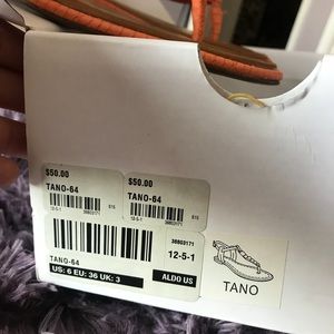brand new aldo sandals